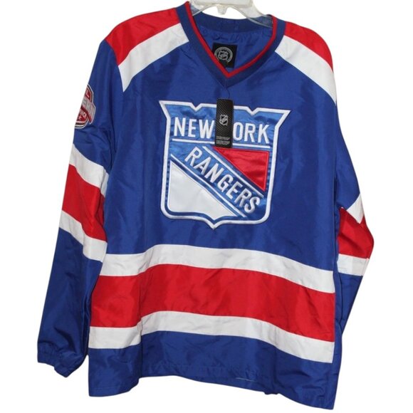 NHL Other - Share New York Rangers Jacket Big Logo Pullover Jacket Large Official NHL New